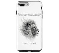 Lion of Judah I Can Do All Things Through Christ Philippians Case for iPhone 7 Plus/8 Plus