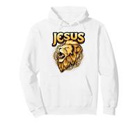 Lion Of Judah Jesus Lion Christian Lion Cross Pullover Hoodie