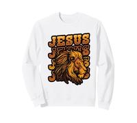 Lion Of Judah Jesus Lion Christian Lion Cross Sweatshirt