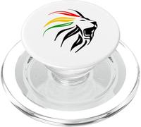 Lion Of Judah, Reggae Lion, Red Gold And Green Lion, Jah PopSockets PopGrip for MagSafe