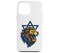 Lion of Judah Star of David - Am Yisrael Chai Jewish Pride Case for iPhone 13 Pro Max