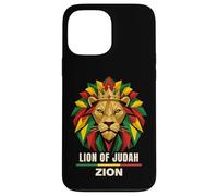 Lion of Judah Zion Rastafari Crown Graphic Case for iPhone 13 Pro Max