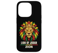 Lion of Judah Zion Rastafari Crown Graphic Case for iPhone 14 Pro