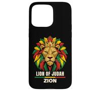 Lion of Judah Zion Rastafari Crown Graphic Case for iPhone 15 Pro Max