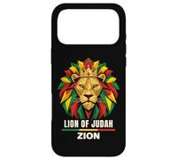 Lion of Judah Zion Rastafari Crown Graphic Case for iPhone 17 Pro Max