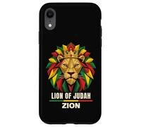 Lion of Judah Zion Rastafari Crown Graphic Case for iPhone XR