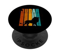 Lion of Tribe Judah Christian Bible Verse Faith Vintage PopSockets Adhesive PopGrip