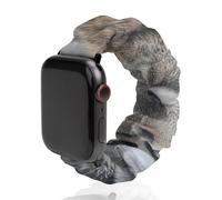 Lion on The Mountains Compatible with IWatch Series Watch Strap Fashion Scrunchies Stretchy