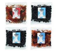 Lion Original Gums The Classic Anise Collection - Fruit Salad, 2 x Poor Bens, Wine Gums (4 x 500g Bags) - 2,5,5,6