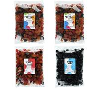 Lion Original Gums The Goal Scorer's Treat 1kg Quartet - 2 x Football Gums, Fruit Salad, Poor Bens (4 x 1kg Party Bags) - 1,1,2,5