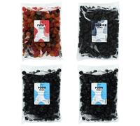 Lion Original Gums The Poor Bens Heritage Heap 1kg Quartet - Fruit Salad, Liqorice Gums, 2 x Poor Bens (4 x 1kg Party Bags) - 2,3,5,5