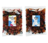 Lion Original Gums The Vintage Variety 1kg Duo Pack - Wine Gums and Poor Bens (2 x 1kg Party Bags) - 5,6