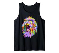 Lion Pop Art Tank Top