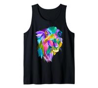 Lion Pop Art Tank Top