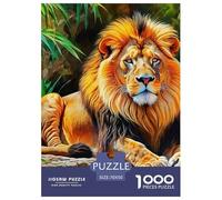 Lion Premium Paper Jigsaw Puzzle Created for Mindful Evenings at Home, Centred on Pet And Offering A Rewarding Sense of Progress And Calm Focus 70x50cm/1000pcs