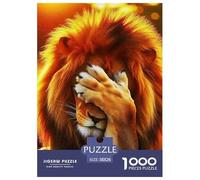 Lion Puzzles 1000 Piece for Adults And Kids King of Beasts Challenge High Difficulty Family Puzzle Game Birthday Gifts Beautiful Decoration 38x26cm/1000pcs