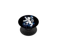 Lion Rampant Saltire Grunge Scotland PopSockets Adhesive PopGrip