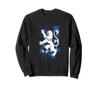 Lion Rampant Saltire Grunge Scotland Sweatshirt