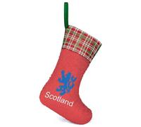 Lion Rampant Scotland Scottish Cute Sequins Christmas Stockings Color Changing Xmas Socks Hanging Stock