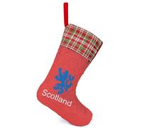 Lion Rampant Scotland Scottish Cute Sequins Christmas Stockings Color Changing Xmas Socks Hanging Stock