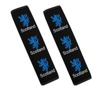 Lion Rampant Scotland Scottish Funny Car Seat Belt Cover Seatbelt Shoulder Pad Protector 1/2 Pcs for SUV Truck