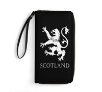 Lion Rampant Scotland Scottish Long Pouch Slim Clutch Wallet Purse