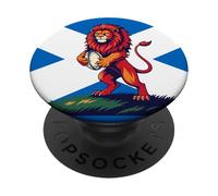 Lion Rampant Set Before The Saltire PopSockets Adhesive PopGrip