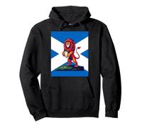Lion Rampant Set Before The Saltire Pullover Hoodie
