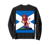 Lion Rampant Set Before The Saltire Sweatshirt