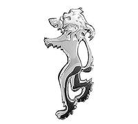 Lion Rampant Shaped Brass Made 4” Bagpipes Kilt Pin For Men's Apron