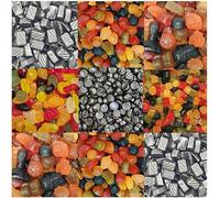 Lion Random Mixed Sweets 1500g - Assorted Football, Liquorice, Poor Bens, Midget & Wine Fruit Salad Gums Candy Sharing Selection Gift Pack