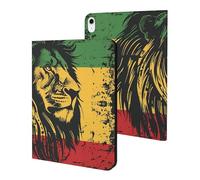 Lion Reggae Jamaica Case Compatible for iPad 10代 (10.9in) Tablet Cases Stand Protective Cover with Sleep/Wake