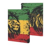 Lion Reggae Jamaica Case Compatible for ipad 2019/2020/2021(10.2in) Tablet Cases Stand Protective Cover with Sleep/Wake