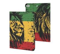 Lion Reggae Jamaica Case Compatible for ipad Mini 1/2/3/4/5 (7.9in) Tablet Cases Stand Protective Cover with Sleep/Wake