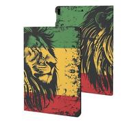 Lion Reggae Jamaica Case Compatible for ipad Pro/ipad Air3(10.5in) Tablet Cases Stand Protective Cover with Sleep/Wake