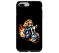 Lion Riding a Motorcycle Design Funny Lion Case for iPhone 7 Plus/8 Plus