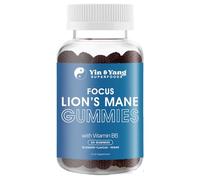 Lion’s Mane Gummies 2000mg | High Strength Mushroom Supplement for Focus, Memory & Concentration | 60 Gummies | Brain & Immune Support | Vegan, GMO-Free & Palm Oil-Free