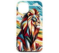 Lion’s Pride in the Prismatic Plains" Case for iPhone 13