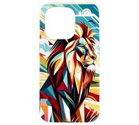 Lion’s Pride in the Prismatic Plains" Case for iPhone 15 Pro