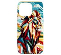 Lion’s Pride in the Prismatic Plains" Case for iPhone 15 Pro Max