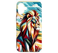 Lion’s Pride in the Prismatic Plains" Case for iPhone 16 Plus