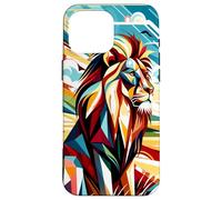Lion’s Pride in the Prismatic Plains" Case for iPhone 16 Pro Max