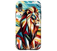 Lion’s Pride in the Prismatic Plains" Case for iPhone XR