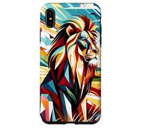Lion’s Pride in the Prismatic Plains" Case for iPhone XS Max