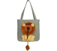 Lion Shaped Dog Bag, Lion Shaped Dog Carrying Bag, Cute Lion Shape Breathable Backpack, Large Capacity Breathable, Suitable for Carrying Cats and Dogs Walks Travels