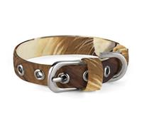 Lion Sheep Dog Collar Adjustable Soft and Comfortable Puppy Collars with Metal Buckle Pet Collar for Small Medium Pet