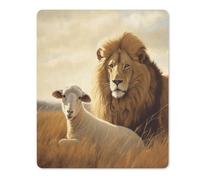 Lion Sheep Mouse Pad Thin Mouse Mat 12.44