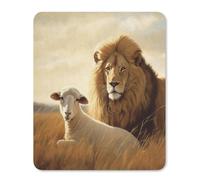 Lion Sheep Mouse Pad Thin Mouse Mat 14.22