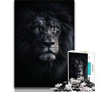 Lion Sin The Darkness 2000 Piece Jigsaw Puzzles for Adults,Challenging To Complete But Fun And Humorous Unique Home Decor And Gifts 70x100cm