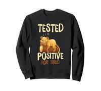 Lion sleep pajama - Tested Positive for tired Sweatshirt